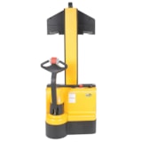 Steel Narrow Mast Stacker DC Powered 62 In. Raised Height Fixed Fork  thumbnail 4