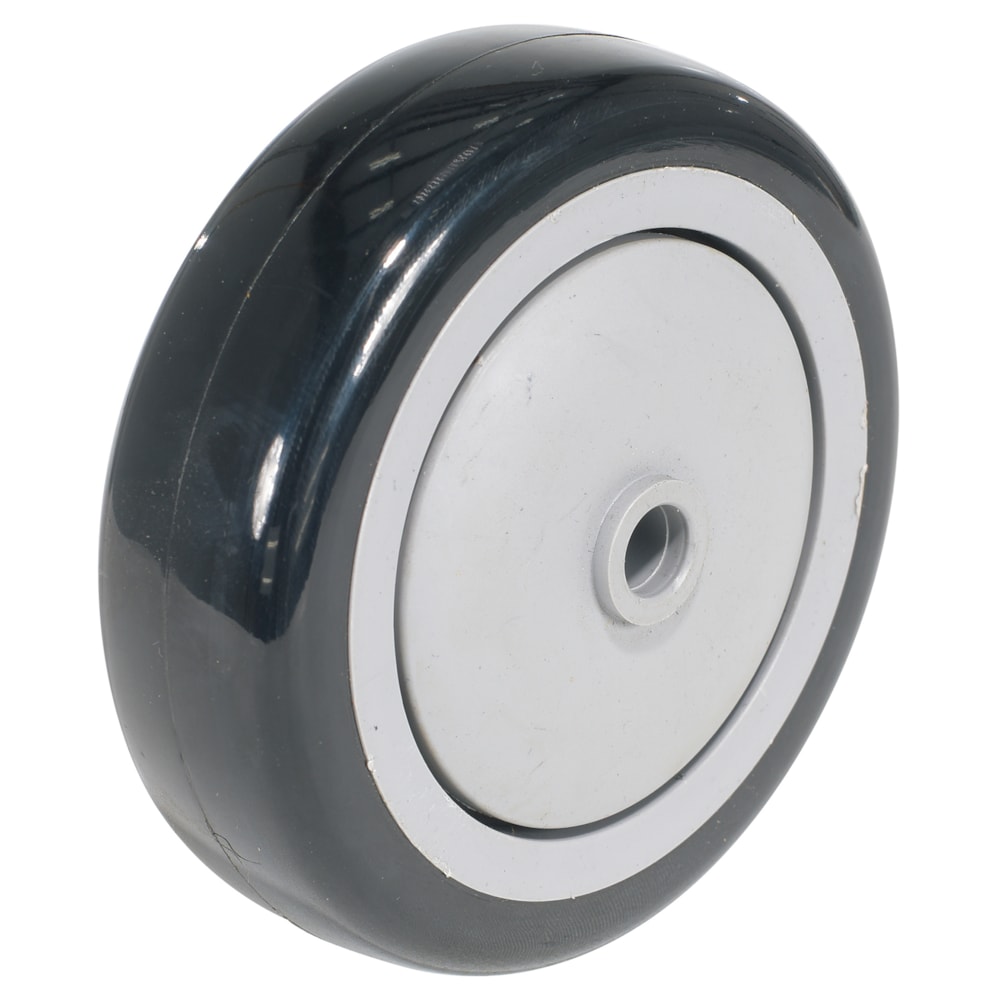 Polypropylene Wheel 4 In. Diameter x 1-1/4 In. Width Black/White