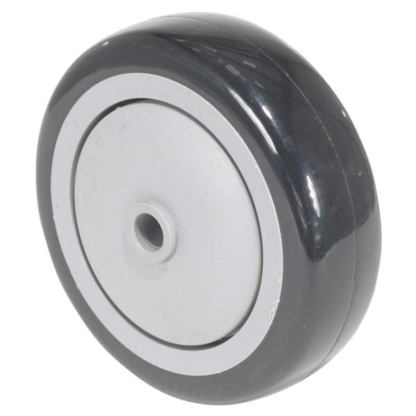 Polypropylene Wheel 4 In. Diameter x 1-1/4 In. Width Black/White