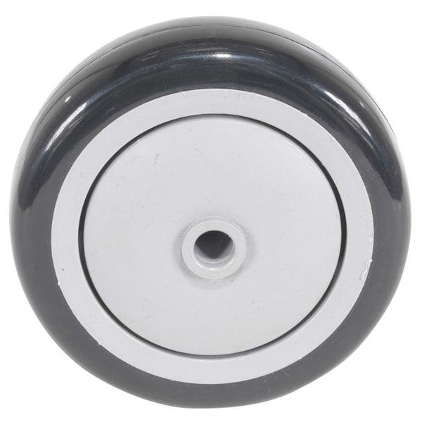 Polypropylene Wheel 4 In. Diameter x 1-1/4 In. Width Black/White