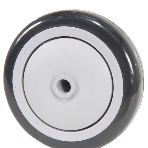 Polypropylene Wheel 4 In. Diameter x 1-1/4 In. Width Black/White