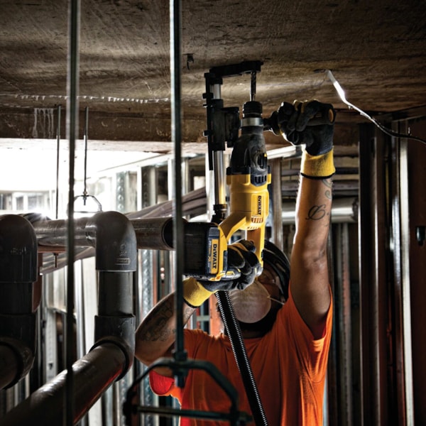 Dust Extractor Telescope w/ Hose for SDS Rotary Hammers