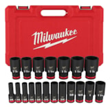 19PCSHOCKWAVE Impact Duty™ 1/2" Drive SAE Deep 6 Point Socket Set thumbnail 1