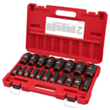 19PCSHOCKWAVE Impact Duty™ 1/2" Drive SAE Deep 6 Point Socket Set thumbnail 2