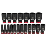 19PCSHOCKWAVE Impact Duty™ 1/2" Drive SAE Deep 6 Point Socket Set thumbnail 4