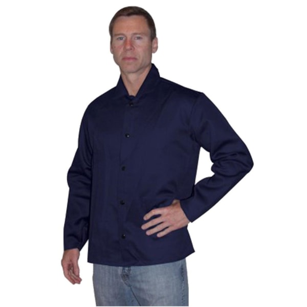 9 oz FR Welding Jacket, Navy