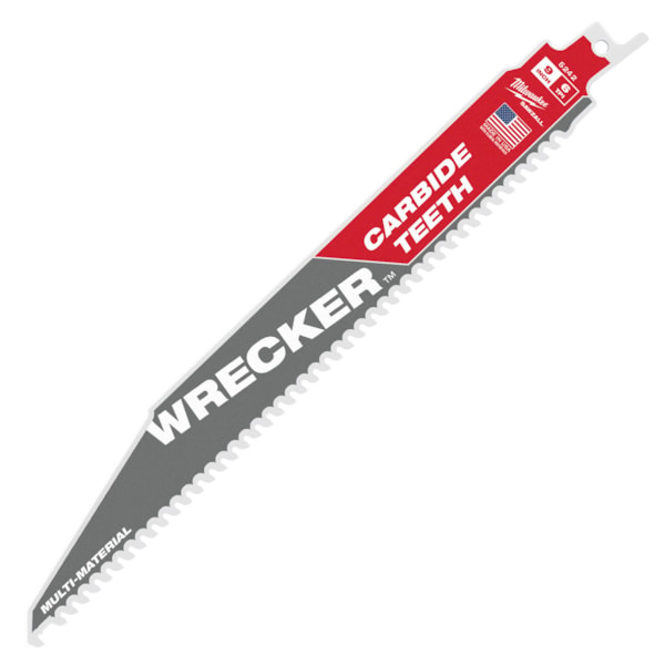THE WRECKER™ with 9" Carbide Teeth SAWZALL® Blades