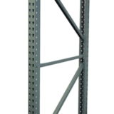 Pallet Rack Frame, Teardrop Design – 144"H x 36"D, 23,900 lb. Capacity thumbnail 2