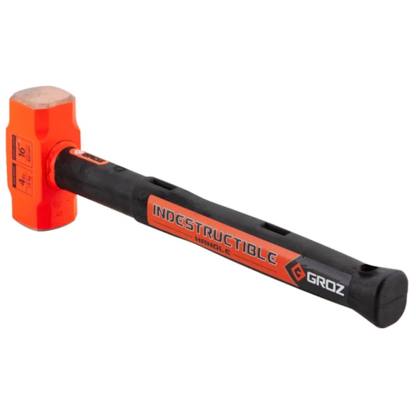 Indestructible  Handle Copper Head Club Hammer, 4 LB.