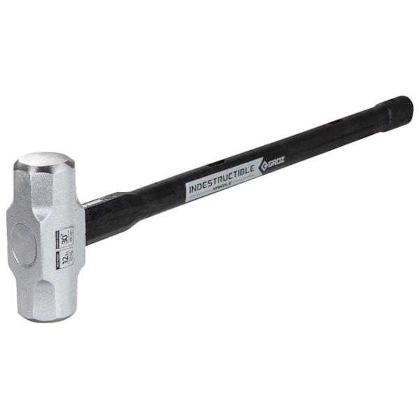 30" Indestructible Sledge Hammer, 6 lb, Soft 30 HRC