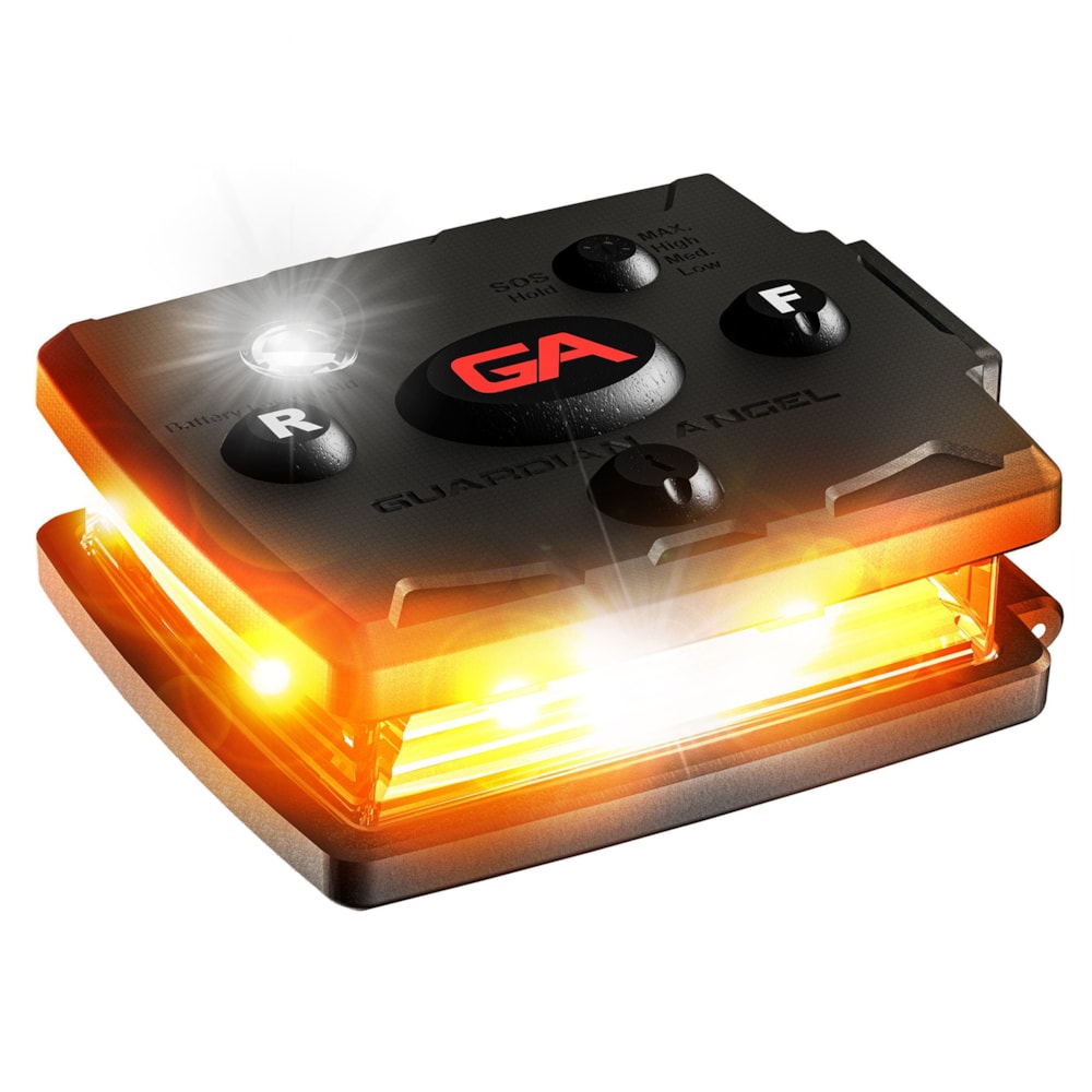 Orange/Orange Wearable Safety Light