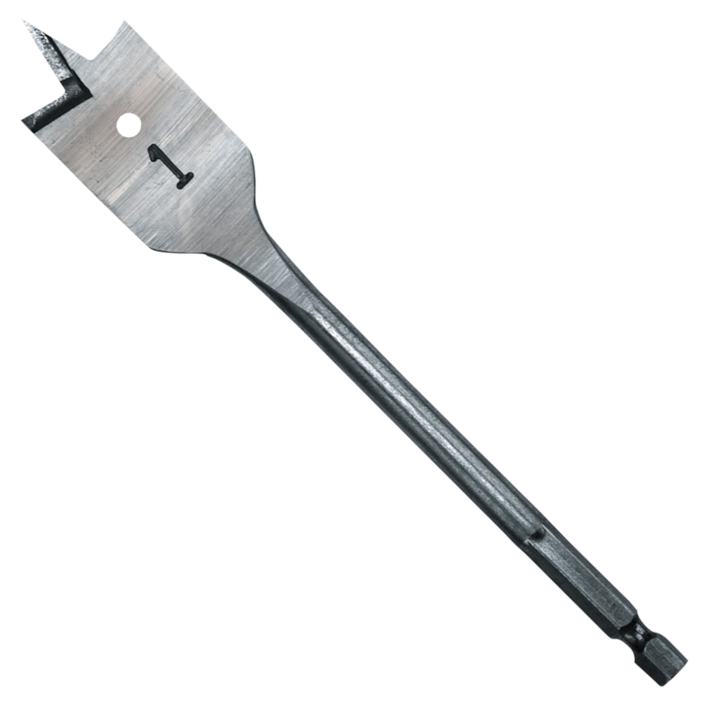 Flat Boring Bit 1" x 6"