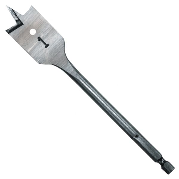 Flat Boring Bit 1" x 6"