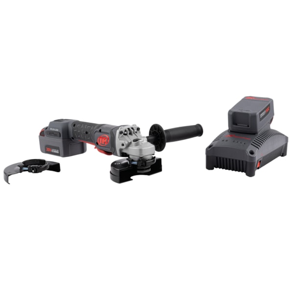20V Cordless Angle Grinder and Cut-off Tool 2 Battery Kit, 8000 RPM, 1HP, 4.5" Wheel