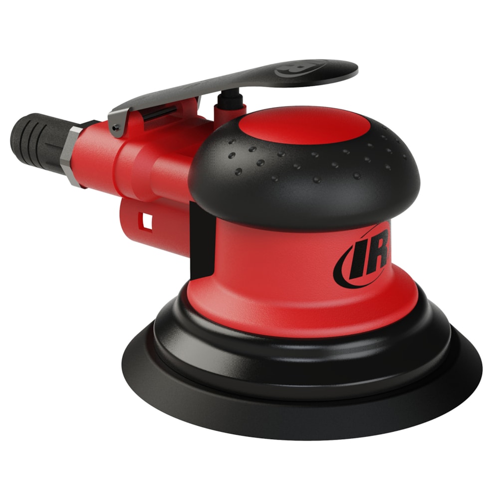  6" Random Orbital Air Sander, 3/16 Orbit, Vinyl Pad, 12,000 RPM, 0.3 HP