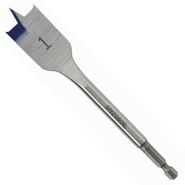 Irwin Speedbore Drill Bit, 1" Paddle Bit 