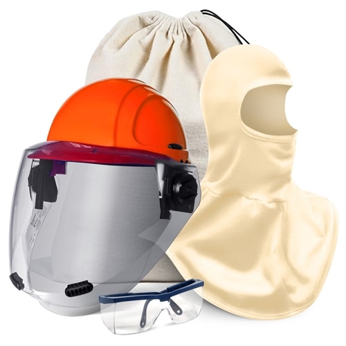 Arc Flash Faceshield Kit, 20cal/cm²
