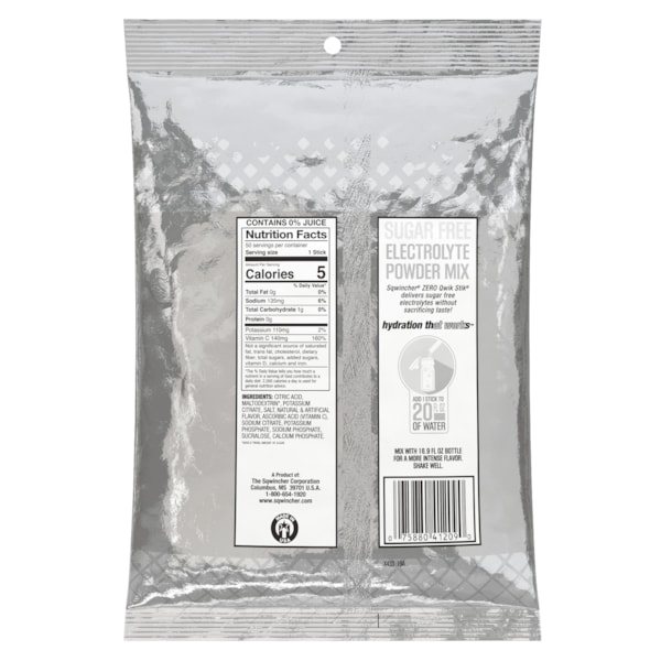 Qwik Stik® Sugar-Free Instant Drink Mix Sticks, 50/Pack