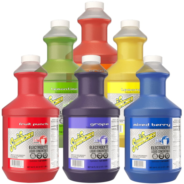 64 oz. Bottle 5-Gallon Liquid Drink Mix Concentrate, 6/Case