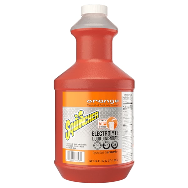 64 oz. Bottle 5-Gallon Liquid Drink Mix Concentrate, 6/Case
