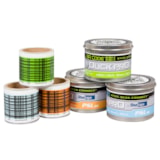 BR Code Permanent Scannable Label 1.88IN X 10.5FT Green thumbnail 1