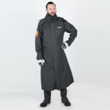 52" FR Lined CarbonX® Jacket with Snap Hood thumbnail 3