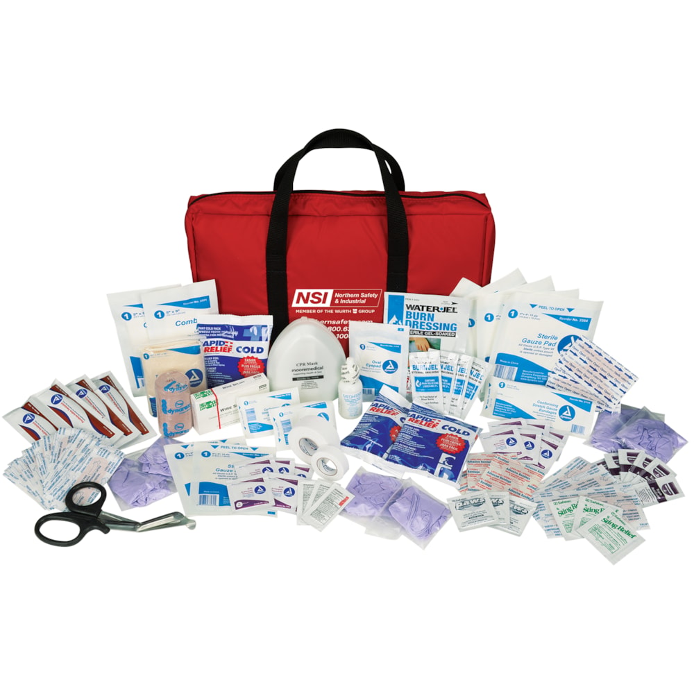104-Piece Briefcase First Aid Kit