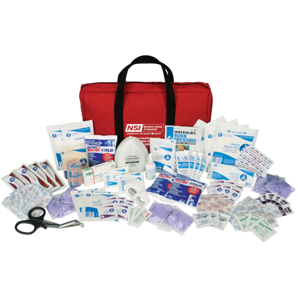 104-Piece Briefcase First Aid Kit