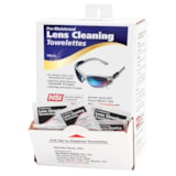 C-Clear™ Non-Silicone Anti-Fog Moist Safety Glasses Lens Cleaning Towelettes, 100/Box thumbnail 1