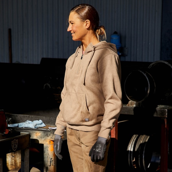 Ladies' Rebar Skill Set 1/2 Zip Hoodie