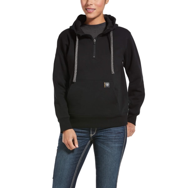 Ladies' Rebar Skill Set 1/2 Zip Hoodie