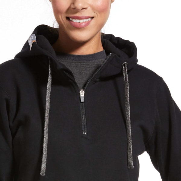 Ladies' Rebar Skill Set 1/2 Zip Hoodie