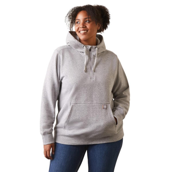 Ladies' Rebar Skill Set 1/2 Zip Hoodie