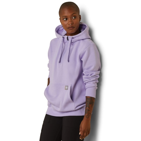 Ladies' Rebar Skill Set 1/2 Zip Hoodie