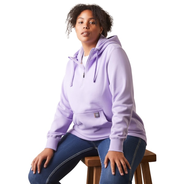 Ladies' Rebar Skill Set 1/2 Zip Hoodie