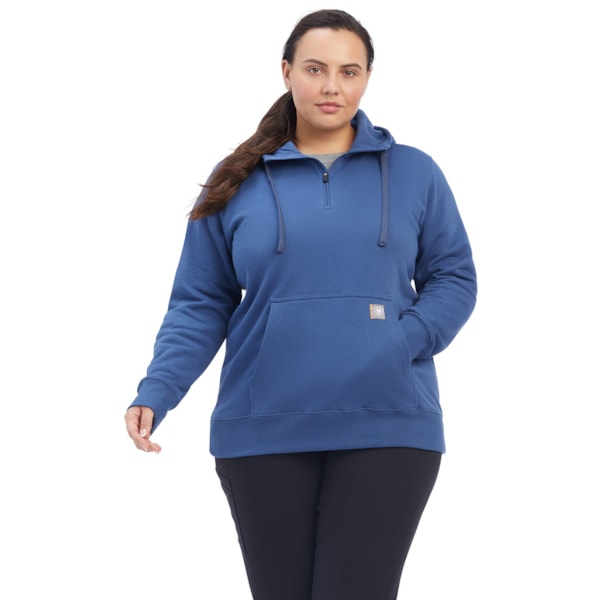 Ladies' Rebar Skill Set 1/2 Zip Hoodie