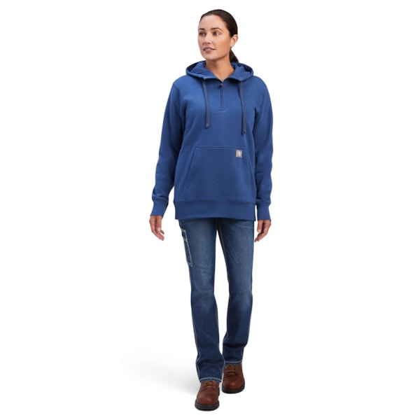 Ladies' Rebar Skill Set 1/2 Zip Hoodie