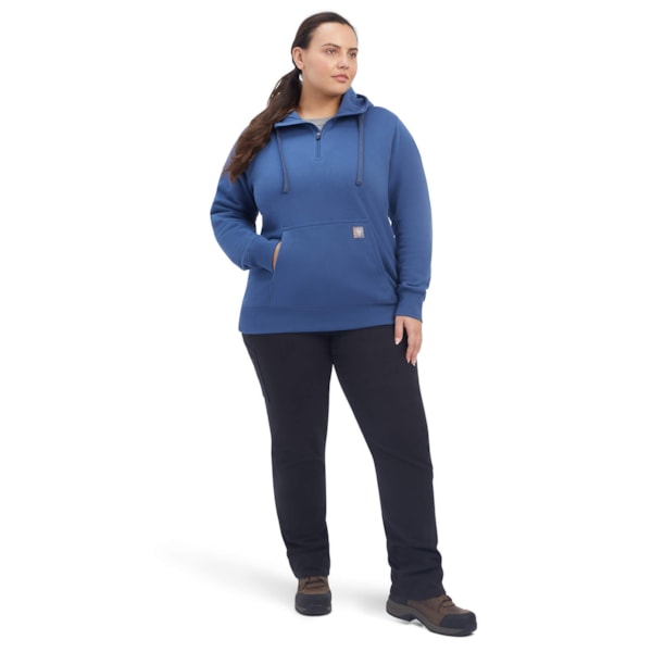 Ladies' Rebar Skill Set 1/2 Zip Hoodie