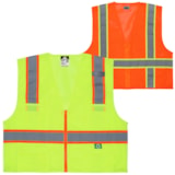 Surveyor's Two-tone Vest made with Recycled Material  thumbnail 1