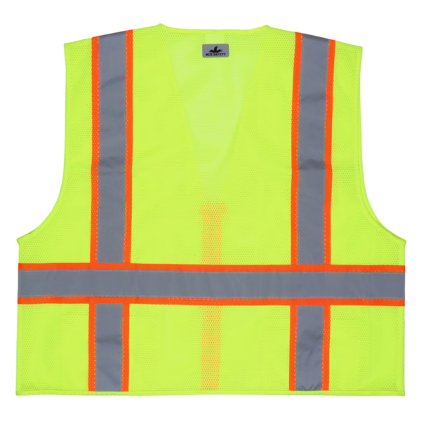 Surveyor's Two-tone Vest made with Recycled Material 