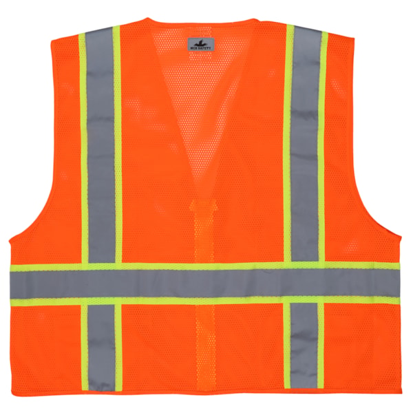 Surveyor's Two-tone Vest made with Recycled Material 