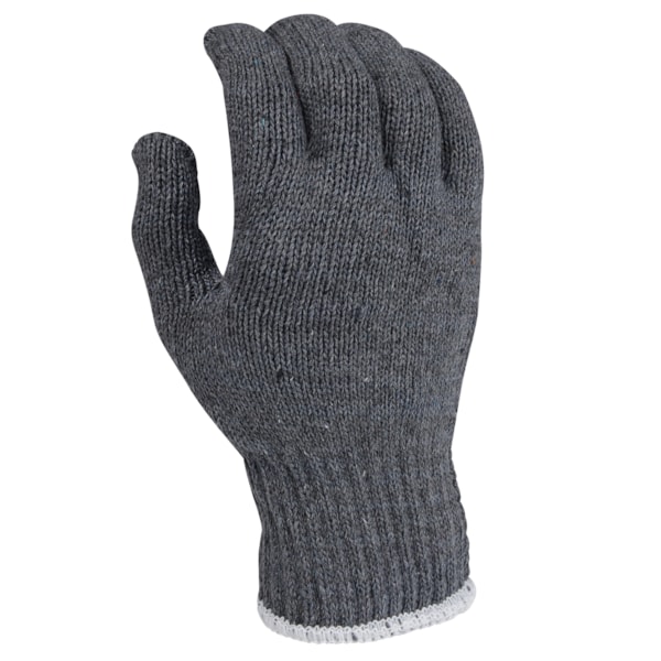 Heavyweight Cotton Poly Blend String Knit Work Gloves, 12 Pair