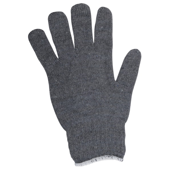 Heavyweight Cotton Poly Blend String Knit Work Gloves, 12 Pair