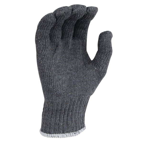 Heavyweight Cotton Poly Blend String Knit Work Gloves, 12 Pair