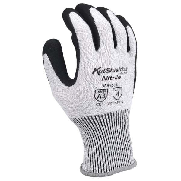 ANSI Cut A2 Sandy Nitrile Coated Glove