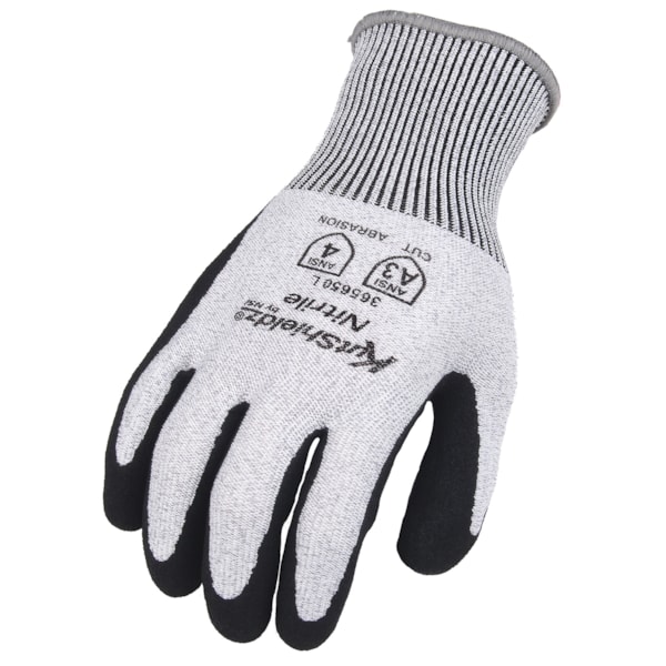 ANSI Cut A2 Sandy Nitrile Coated Glove