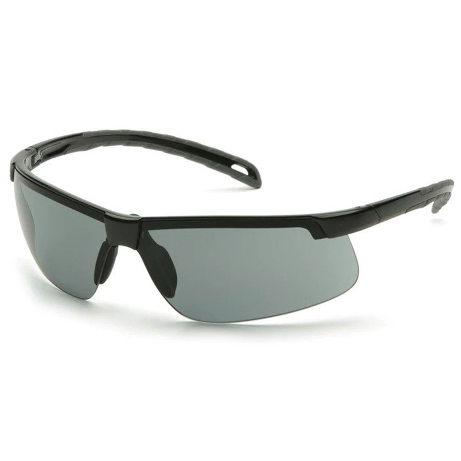Ever-Lite Half-Frame Black Frame Gray Lens Safety Glasses