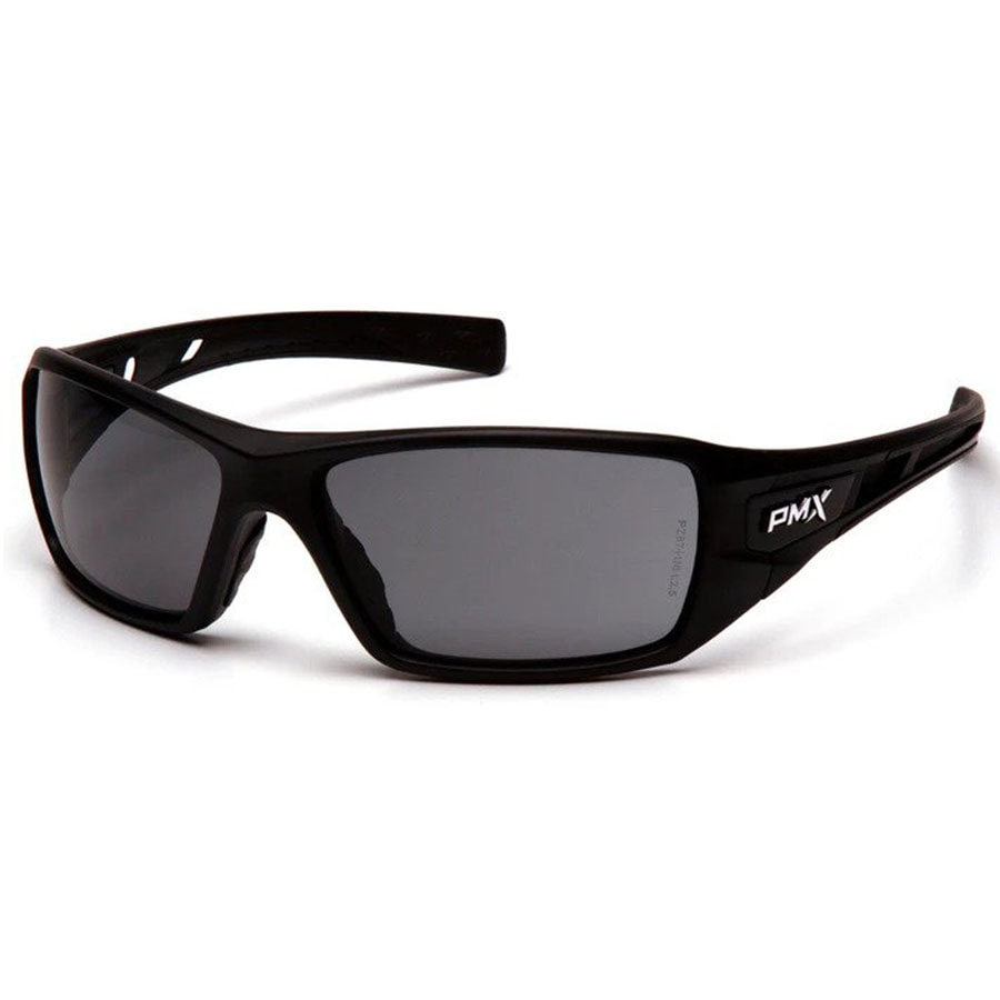 Velar Full-Frame Balck Frame Smoke Lens Safety Glasses 
