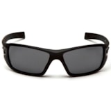 Velar Full-Frame Balck Frame Smoke Lens Safety Glasses  thumbnail 2
