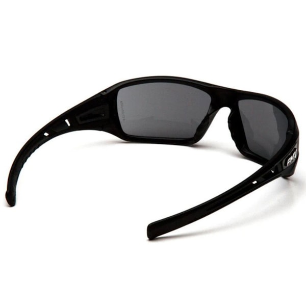 Velar Full-Frame Balck Frame Smoke Lens Safety Glasses 